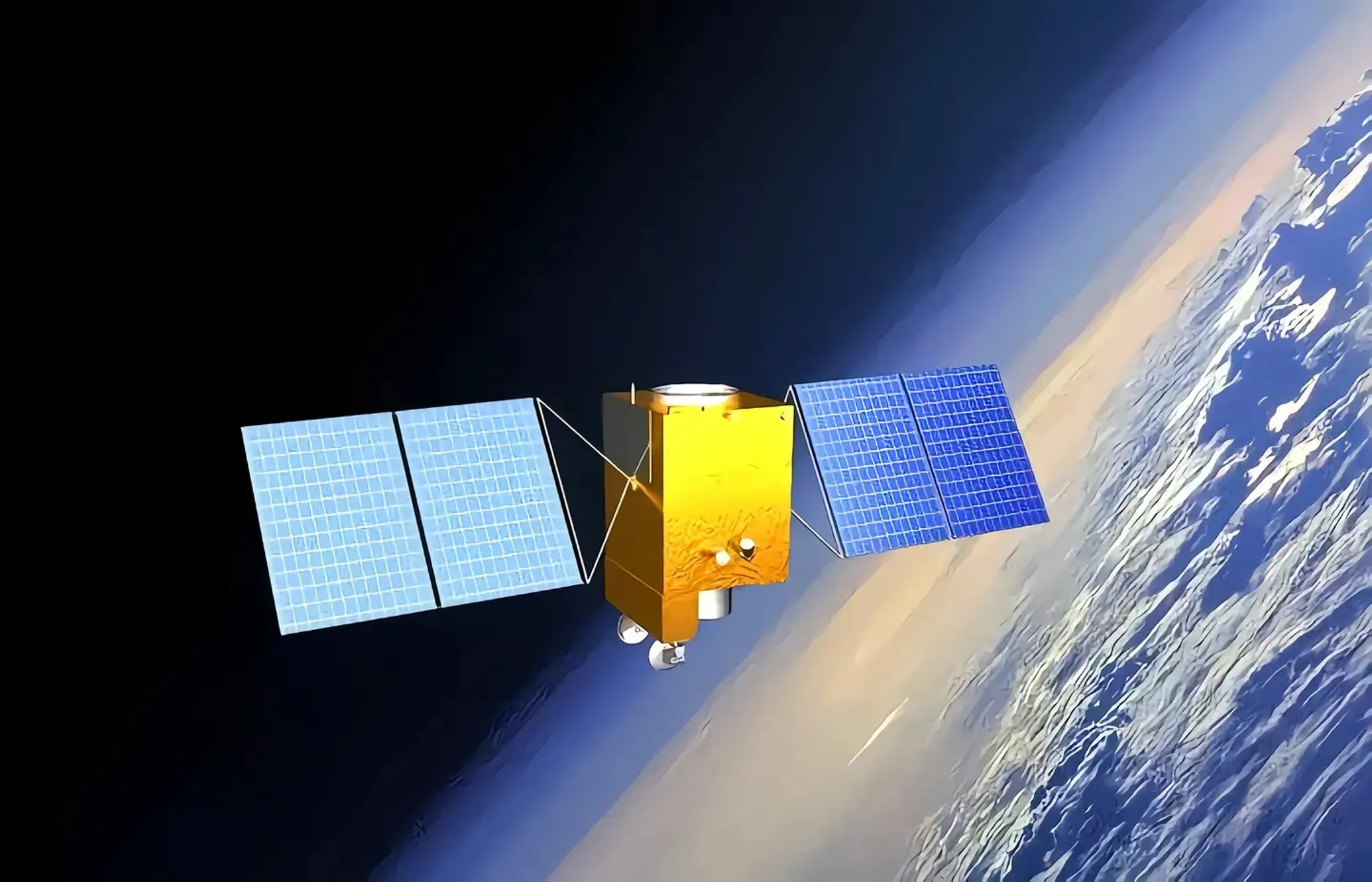 Technician working with advanced equipment